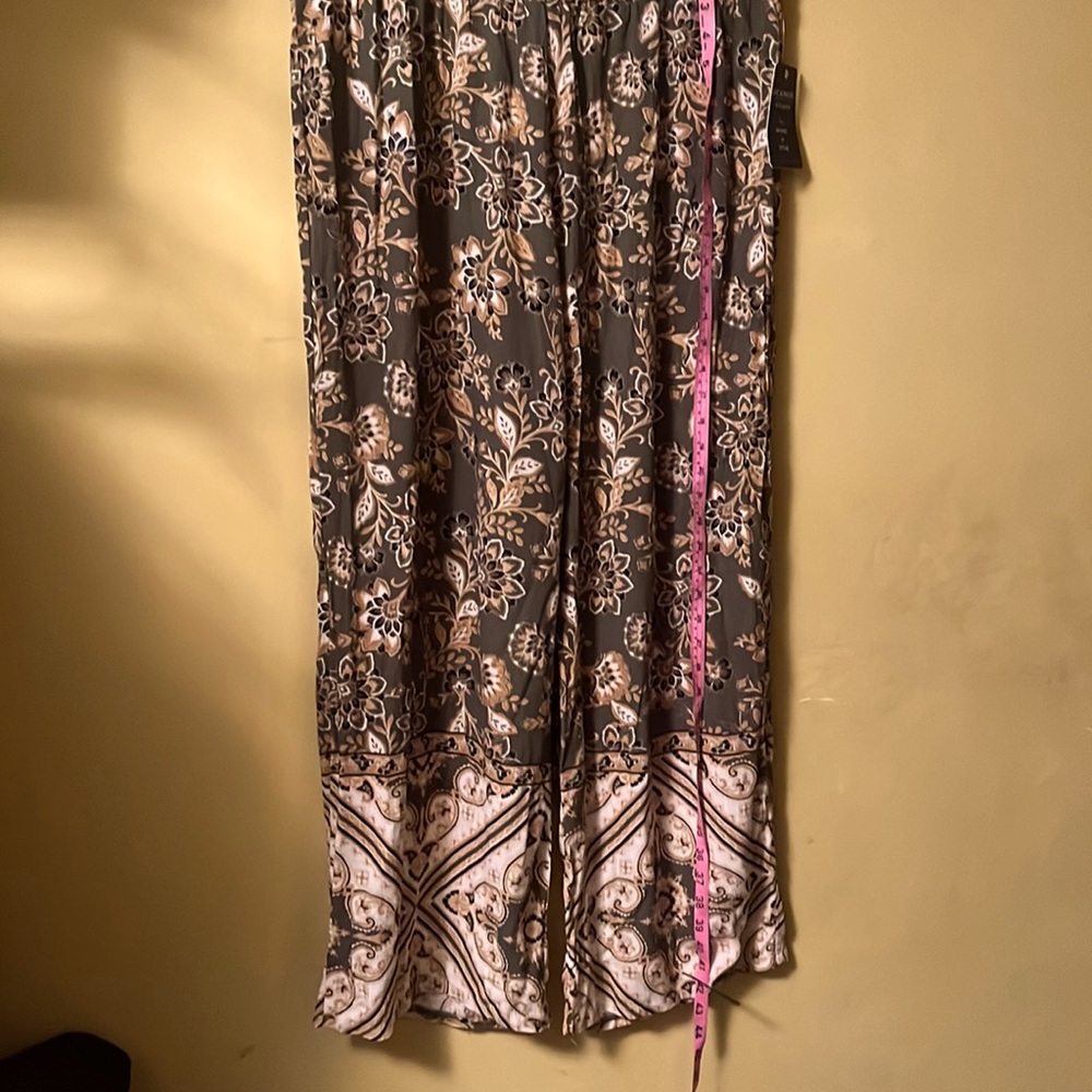 NEW Zac & Rachel navy/caper olive green lounge pant size 1X